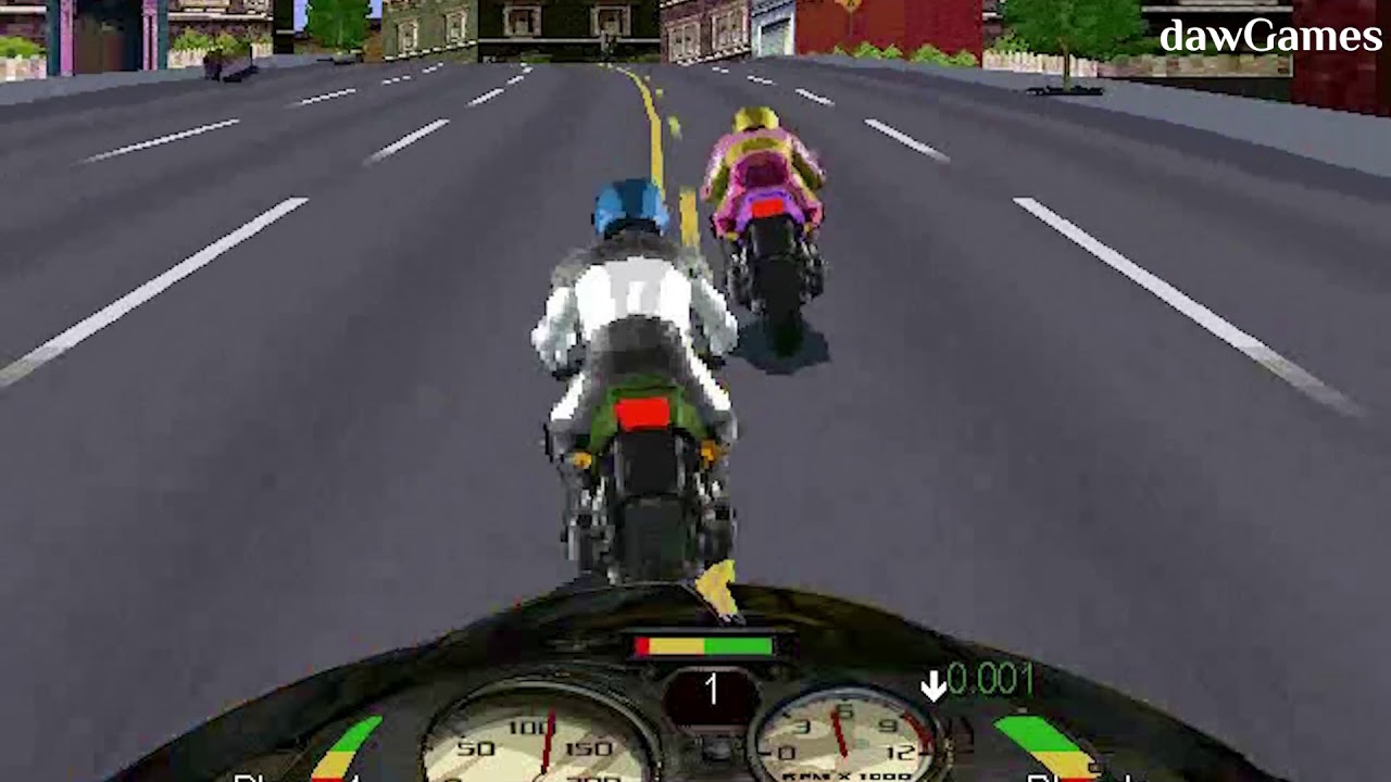 Road Rash | Games Played on Widnows10 | Demo | dawGames - YouTube