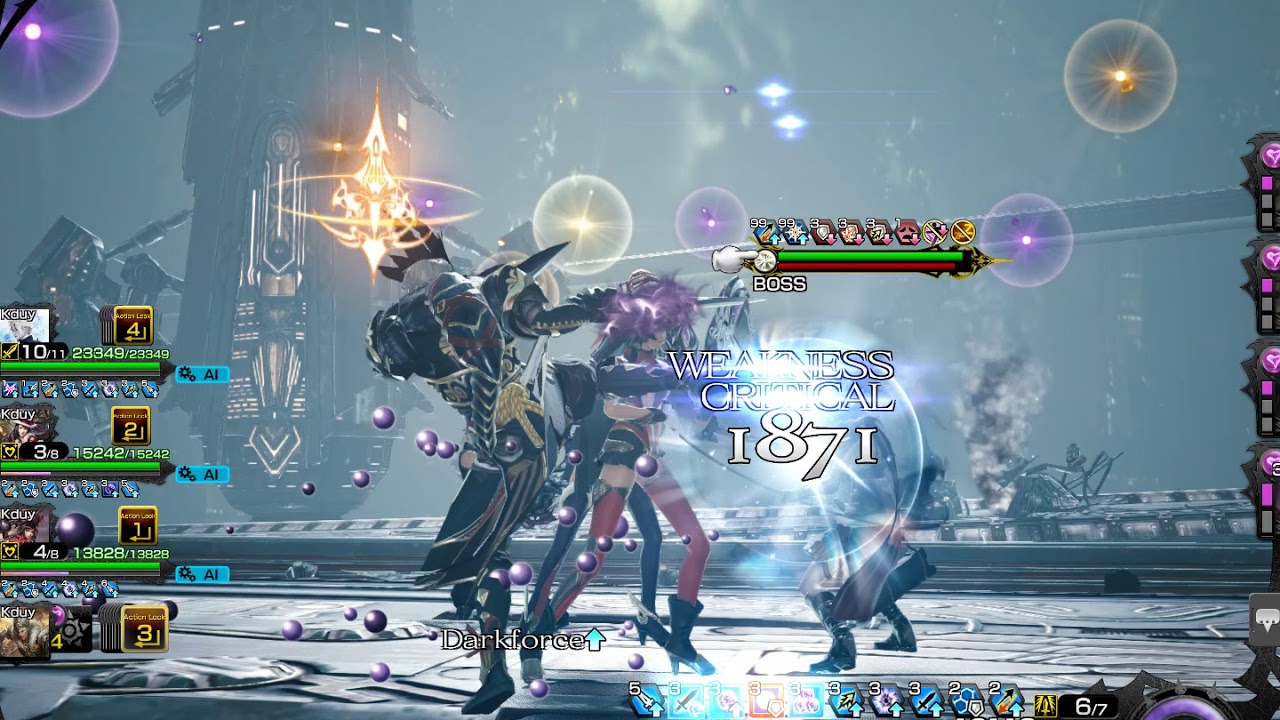 Mobius FF - MP Lightning 5* solo with AI