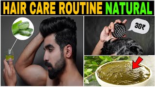 HONEST Hair Care Routine *NATURAL* 2022 | Mens Hair| Men hair fall | Thick hair| Hair loss| Hindi screenshot 1
