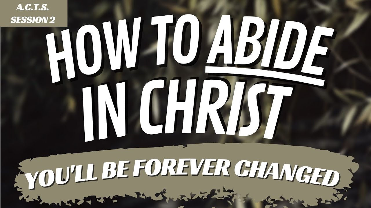 The Hidden Truths of Abiding in Christ Revealed | John 15:4-10 - YouTube