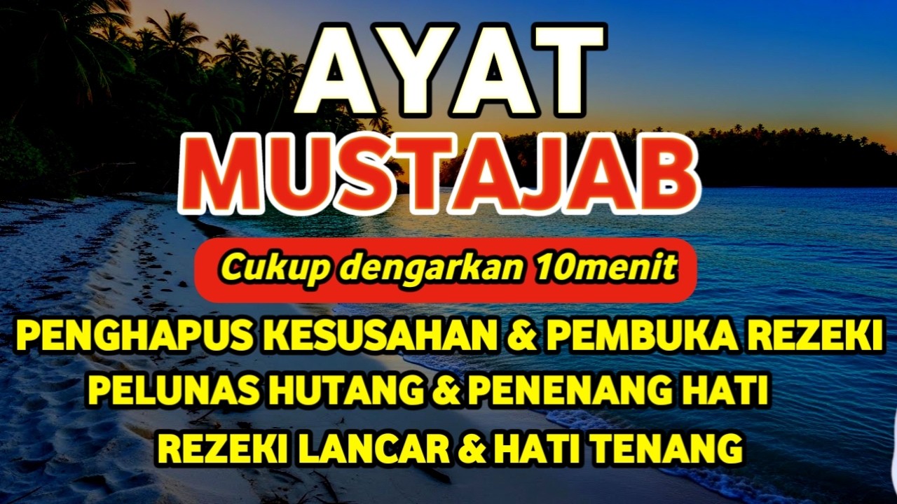 JANGAN LEWATKAN! DOA MUSTAJAB PENARIK REZEKI PALING AMPUH
