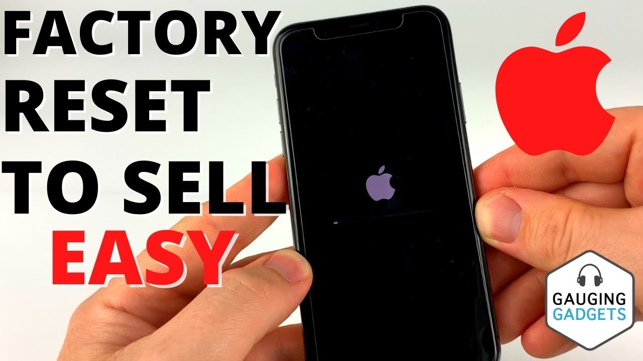 How to Factory Reset iPhone to Sell - Wipe iPhone Before Selling