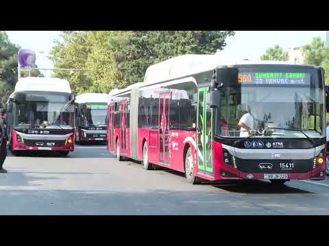 Bəzi avtobuslar "Şamaxinka"da saxlamayacaq