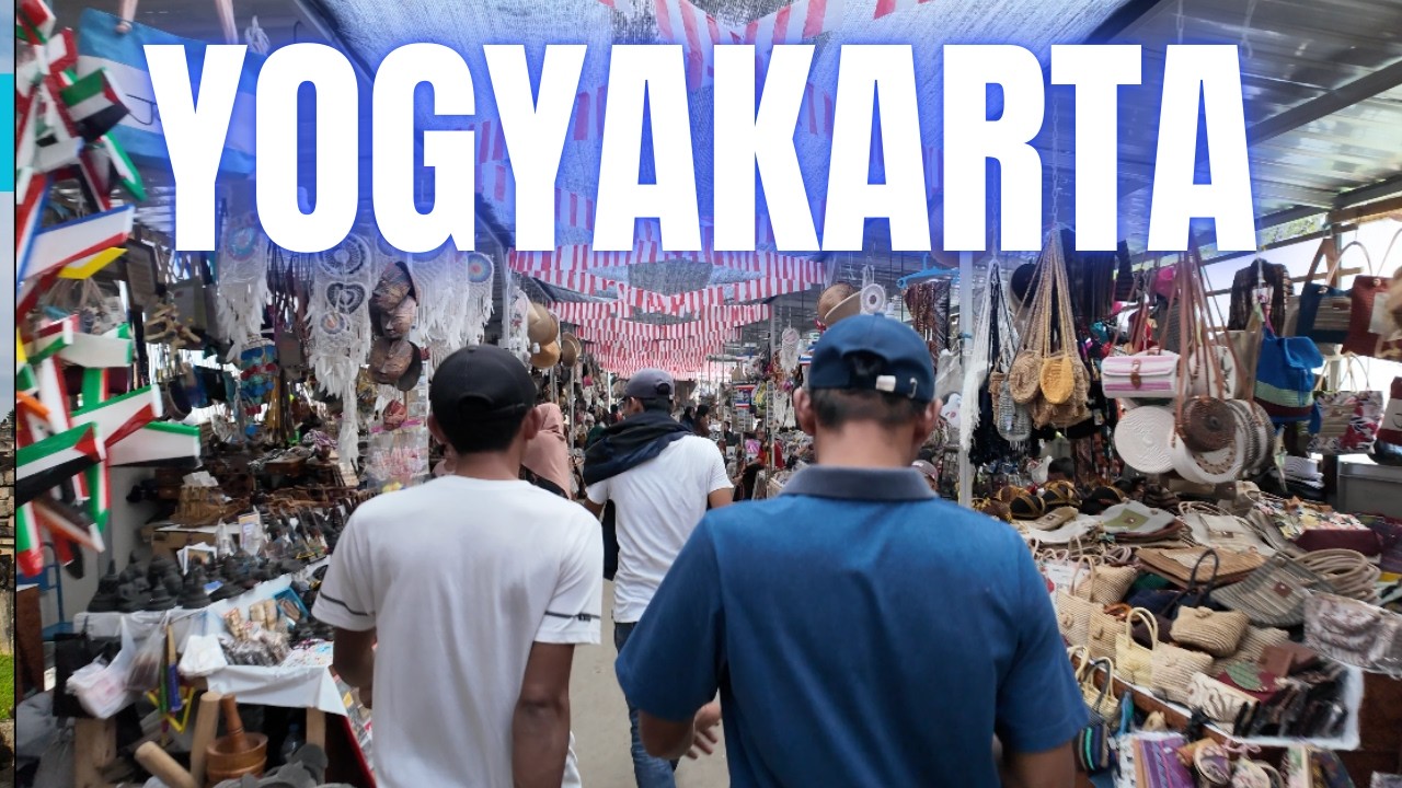 Yogyakarta Indonesia Travel Vlog 2025