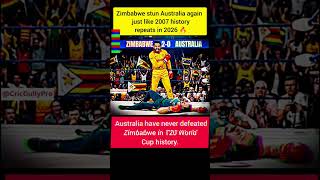 Australia Never Beat Zimbabwe 💀 #australia #ytshorts