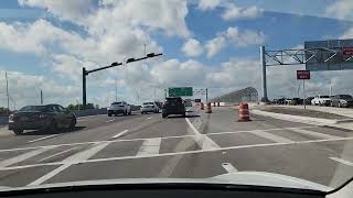 Diverging Diamond Interchange Experience in Boca Raton on Feb 2 2023
