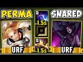 WE PLAYED THE FAMOUS SNARE SISTERS IN URF MODE (INFINITE SNARE COMBO LOL!)