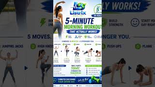 5 minute #morning #workout that actually works #health #tips #fitness #body #care