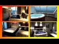 MSC GRANDIOSA - 10 DIFFERENT CABINS - interior / ocean view / family /balcony / suites
