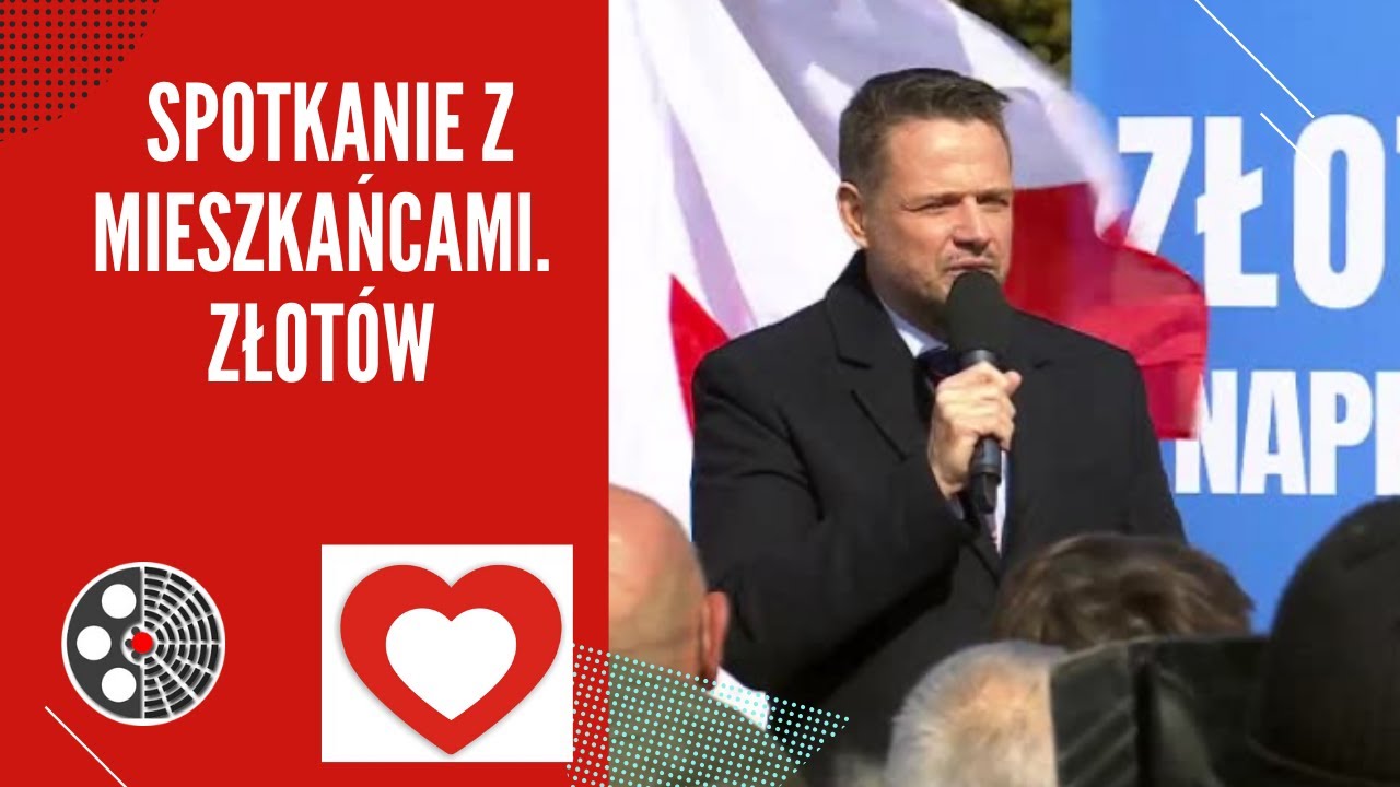 Rafał Trzaskowski: Spotkanie z mieszkańcami. Złotów