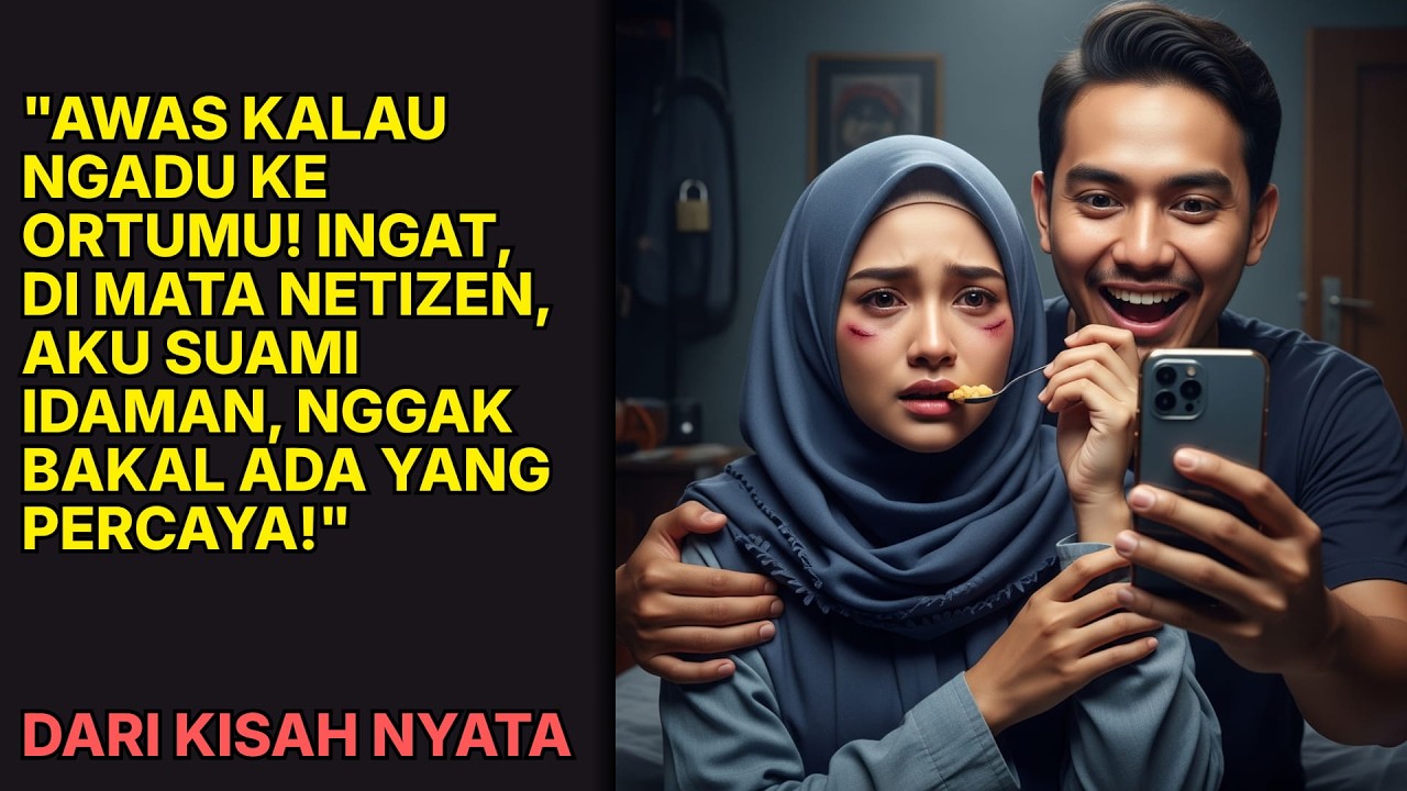 Suami PAMER Istri Solehah di Medsos, Aslinya MENYEKAP Istri di Kamar Tanpa Makan!