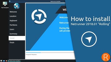 How to install Netrunner 2018.01 "Rolling"
