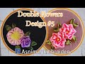 Ribbon Embroidery Tutorial | Double Flower Designs #5