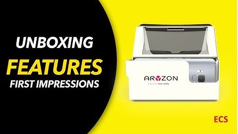 3D augmented reality With the Aryzon headset | The cardboard of AR