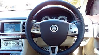 Tips on recovering Jaguar steering wheel