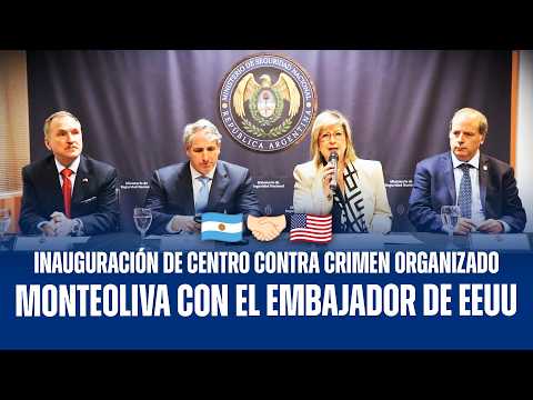 ALEJANDRA MONTEOLIVA CON EL EMBAJADOR PETER LAMELAS, INAUGURARON EL CRIACO