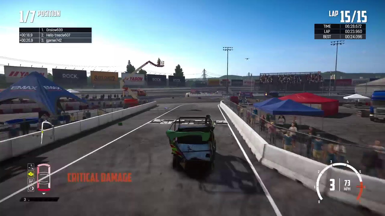 Arena wreckfest Streetstox + Arena hotrods WCQR2 + Motorhome figure of 8