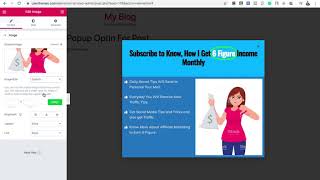 How To Make A Custom Popup Optin Form For WordPress (Using Elementor Pro)