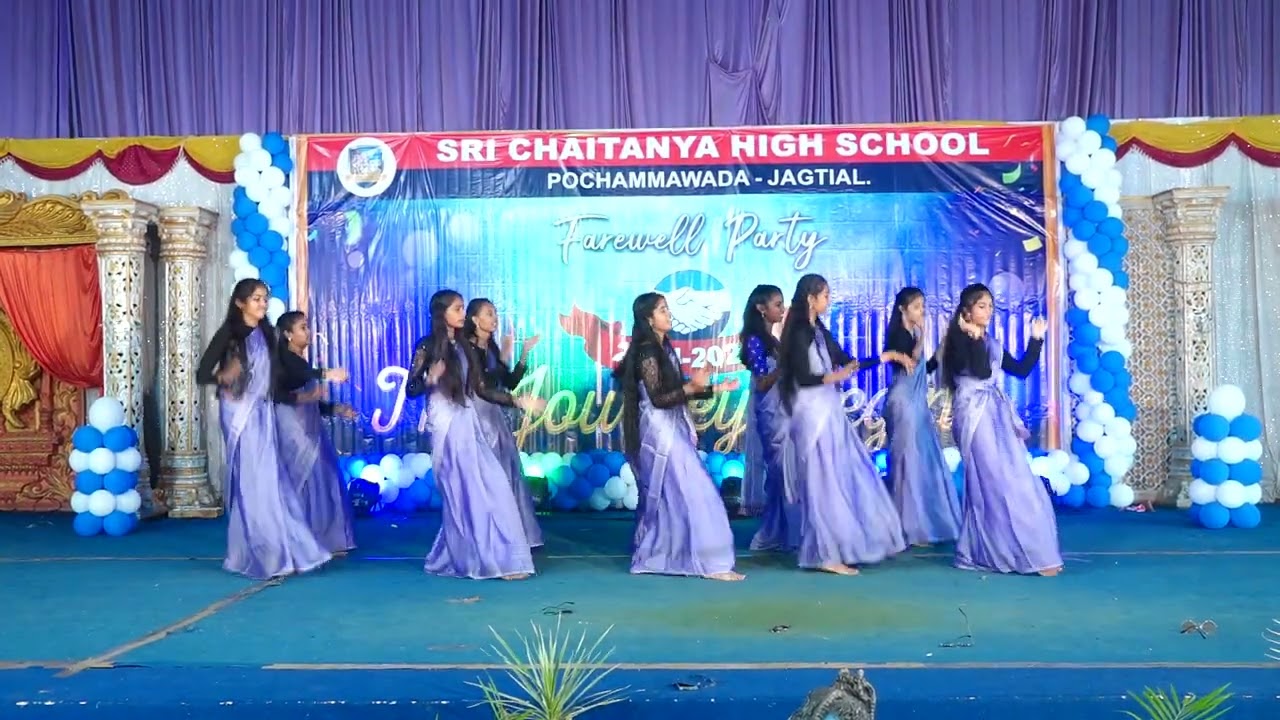 Sri Chaitanya High Scool Pochammawada , Farewell party 2025