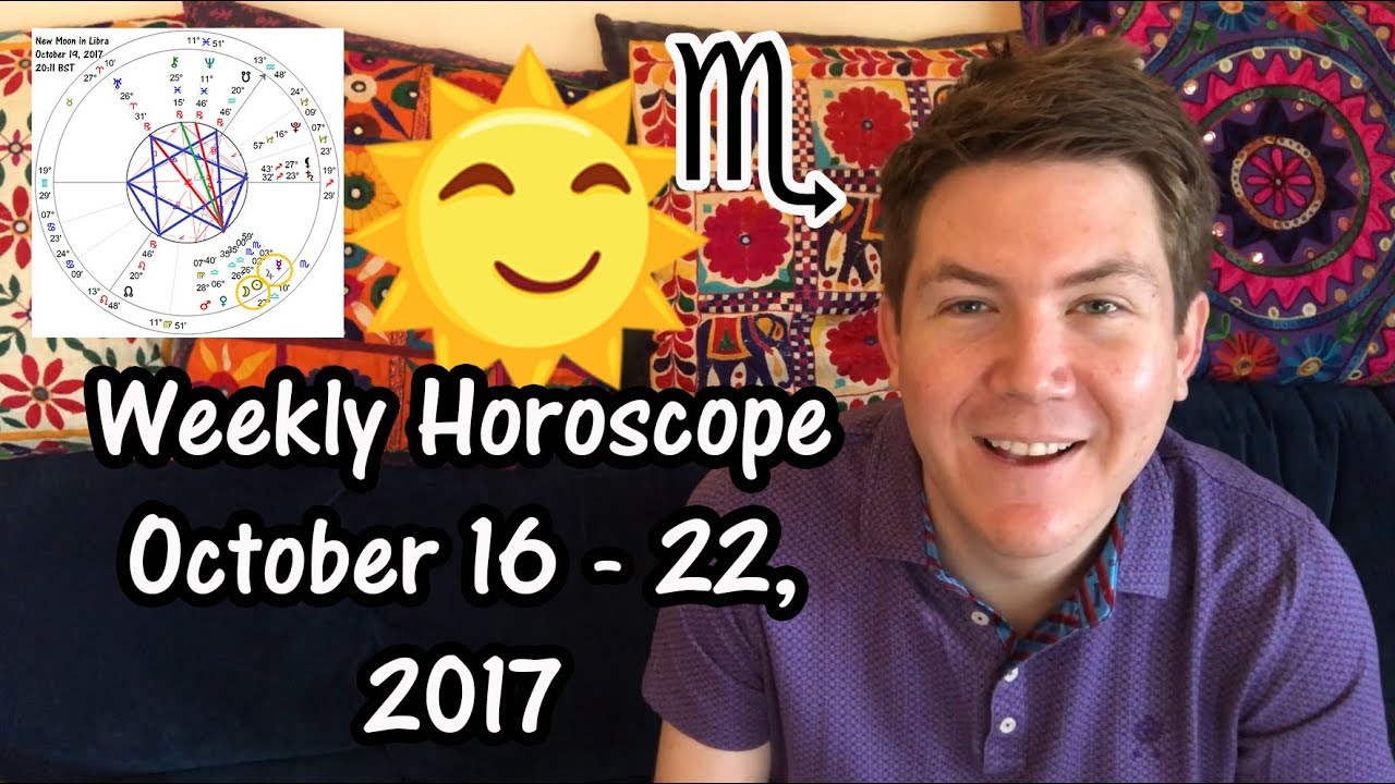 Weekly Horoscope for October 16 - 22 October 2017 | Gregory Scott Astrology