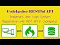 Codeigniter Restful API in 15 minutes, Codeigniter 3.0 ...