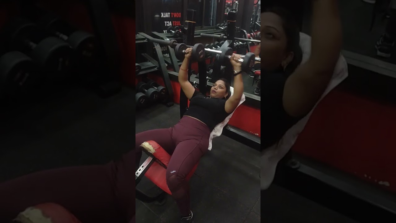 ||MY GYM GIRLS TREANER|| CHEST WORKOUT 