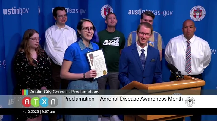 Austin Proclamation: Adrenal Disease Awareness