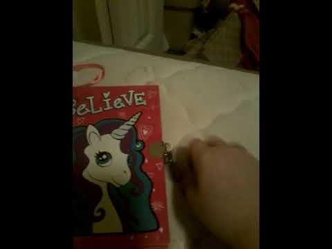 How to pick diary locks