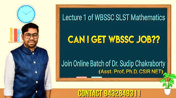 Lecture 1(Free Class) || WBSSC-SLST Mathematics IX-X & XI-XII || Geometry-2D & 3D ||