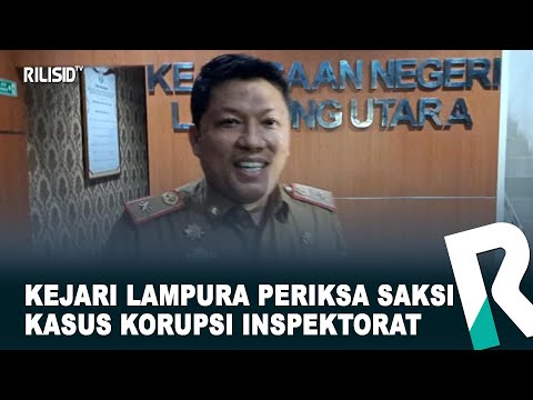 Kejari Lampura Periksa Saksi Kasus Korupsi Inspektorat