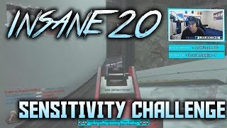 INSANE 20 SENSITIVITY CHALLENGE