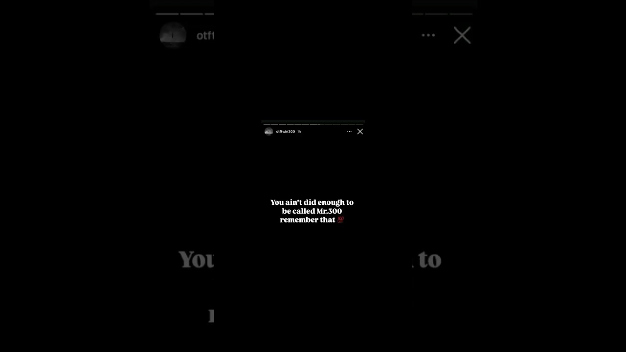 OTF Twin Tells Lamron Rio - "Yu Not Mr.300 I Am , I Got 6 Bodies Yu Ain't Did Enough"