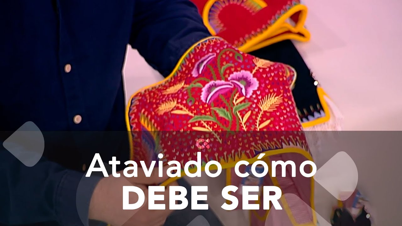 Ataviado cómo debe ser