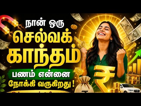 ☀️💵“காலை 2 நிமிடம் சொன்னால் போதும்! 💰 பணம் உங்களை தேடி வரும் | 15 Powerful Money Affirmations Tamil”