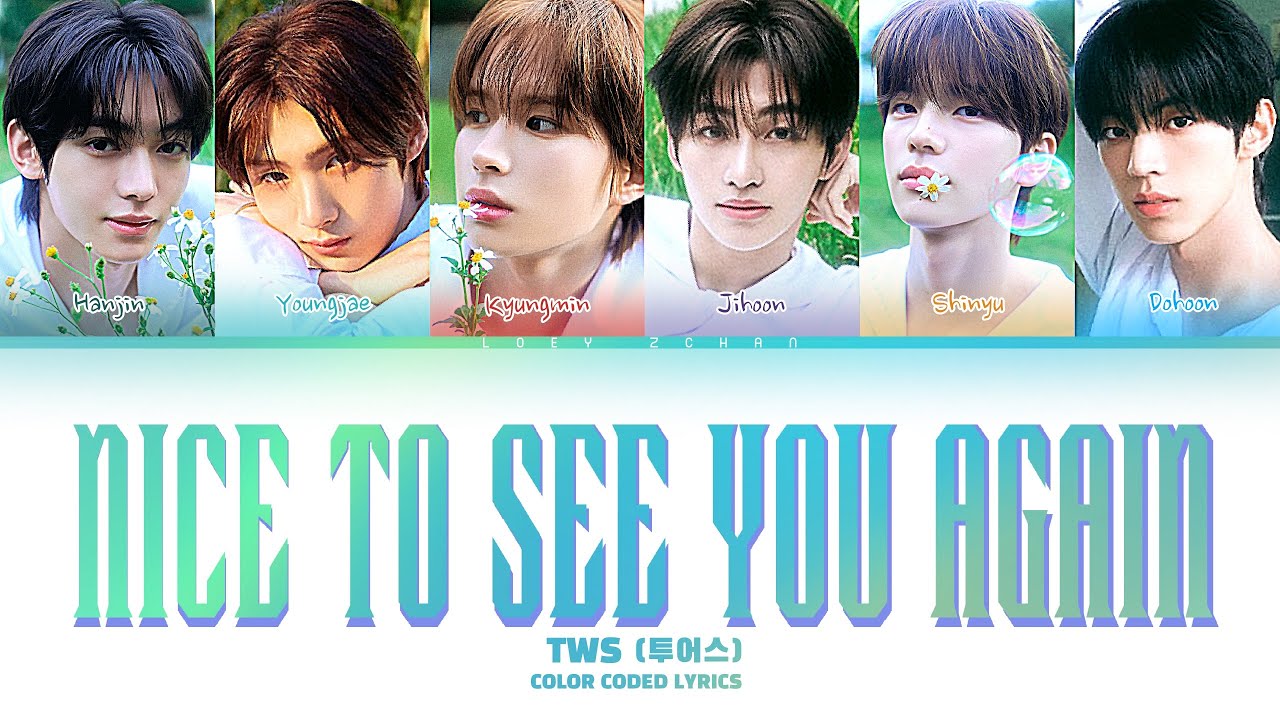 TWS Nice To See You Again Color Coded Lyrics tws-nice-to-see-you-again-color-coded-lyrics