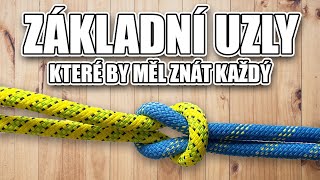 7 ZÁKLADNÍCH UZLŮ, KTERÉ BY MĚL ZNÁT KAŽDÝ