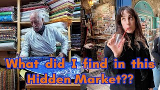 14K Gold Threads?! The Secret Fabric Shop of Jerusalem