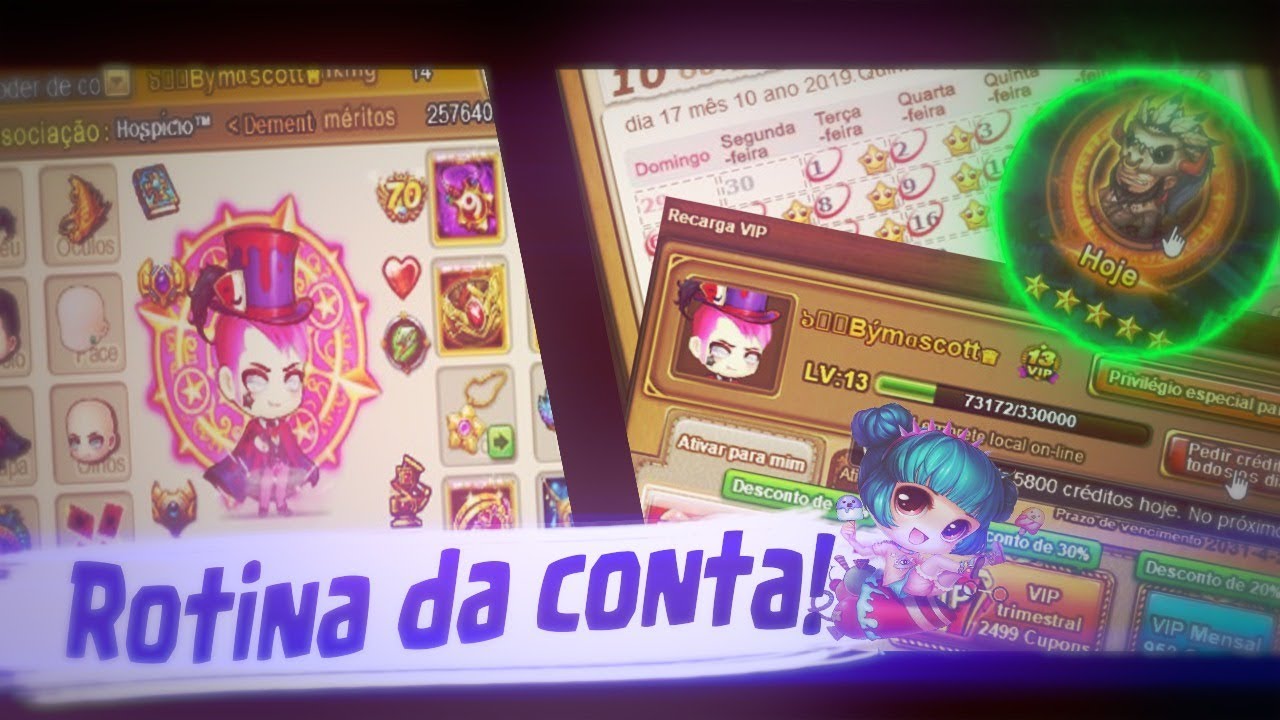 [DDTank 337] Rotinas da conta Bymascott