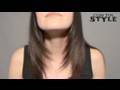 Desfilar el Cabello - How to trim your hair diagonally