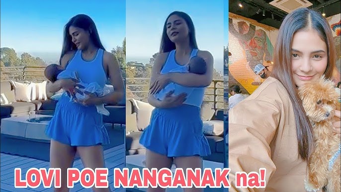Lovi Poe NANGANAK na!
