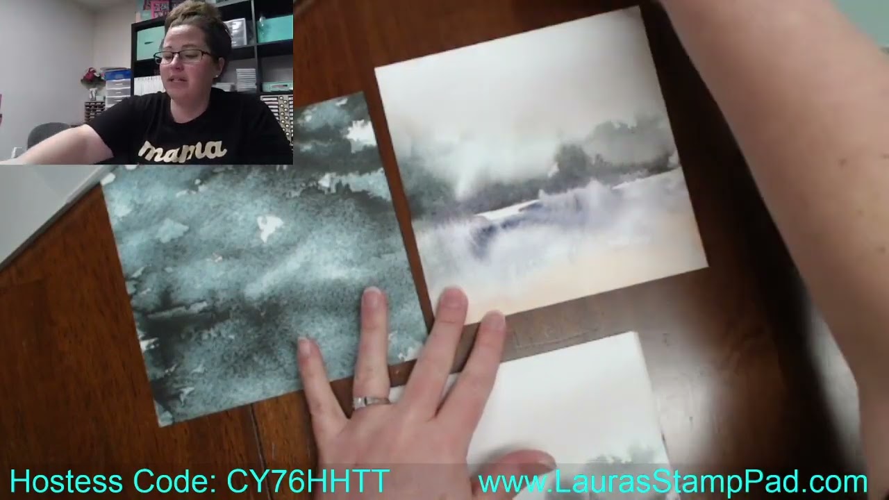 Reveal & Inspiration of the Stampin' Up! New Horizons Designer Series Paper  - Laura's Stamp Pad