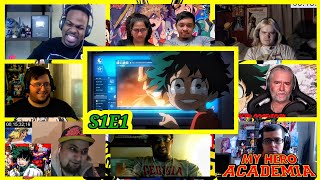 My Hero Academia Episode 1 Reaction Mashup 僕のヒーローアカデミア
