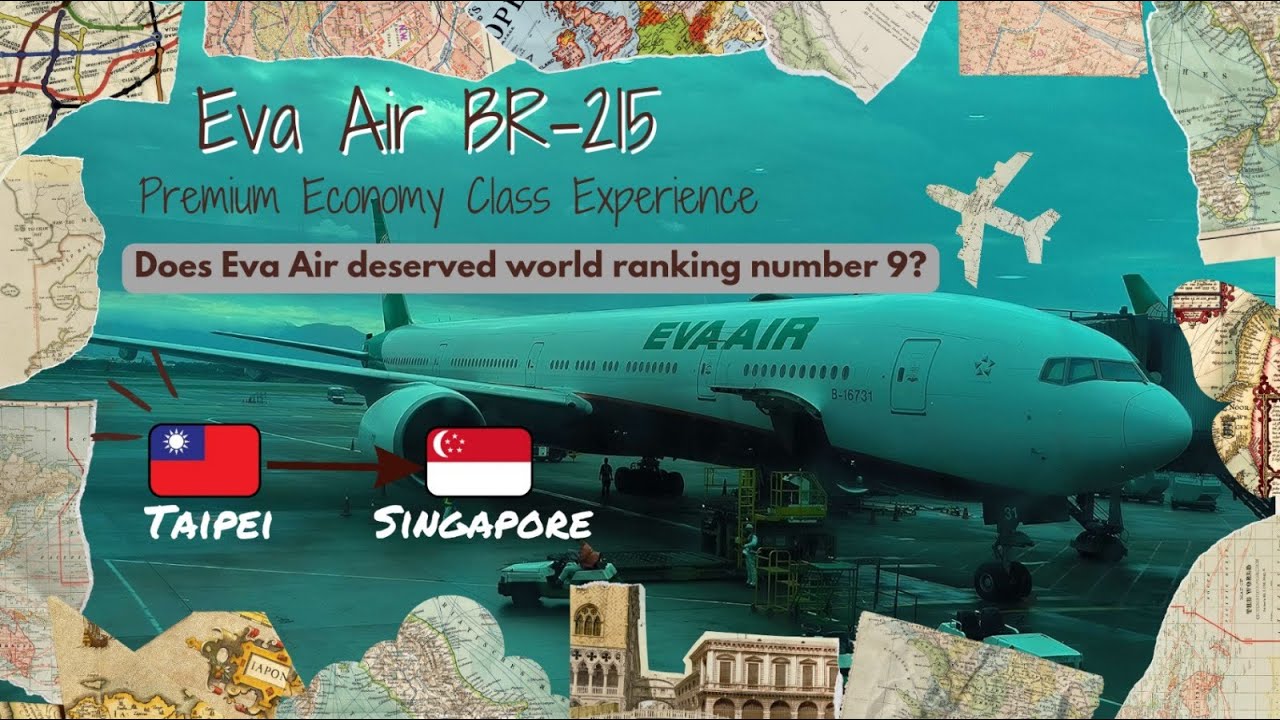 Eva Air Br 215 Taipei Singapore B777 - YouTube
