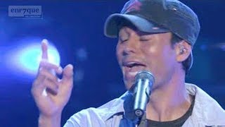 Enrique Iglesias - Nunca Te Olvidare (LIVE, English lyrics) chords