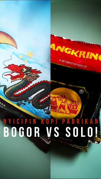 Kopi Liong (Bogor) vs. Angkring (Solo)! A Factory-Branded Coffee Duel! Which One Is Better?!