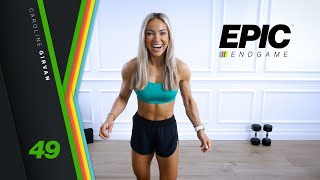 SUPERSET Full Body Workout with Dumbbells | EPIC Endgame Day 49