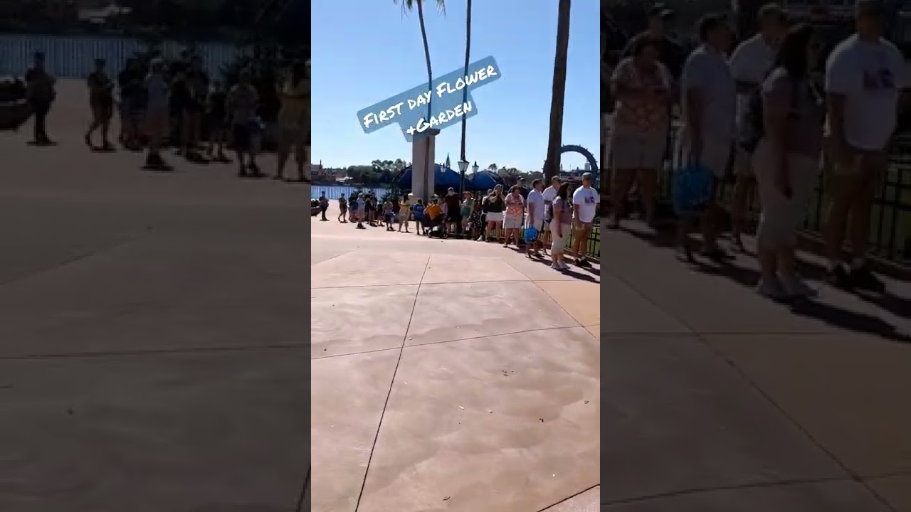 Flower &Garden Opening Day crowds Mar 2 ,2022 