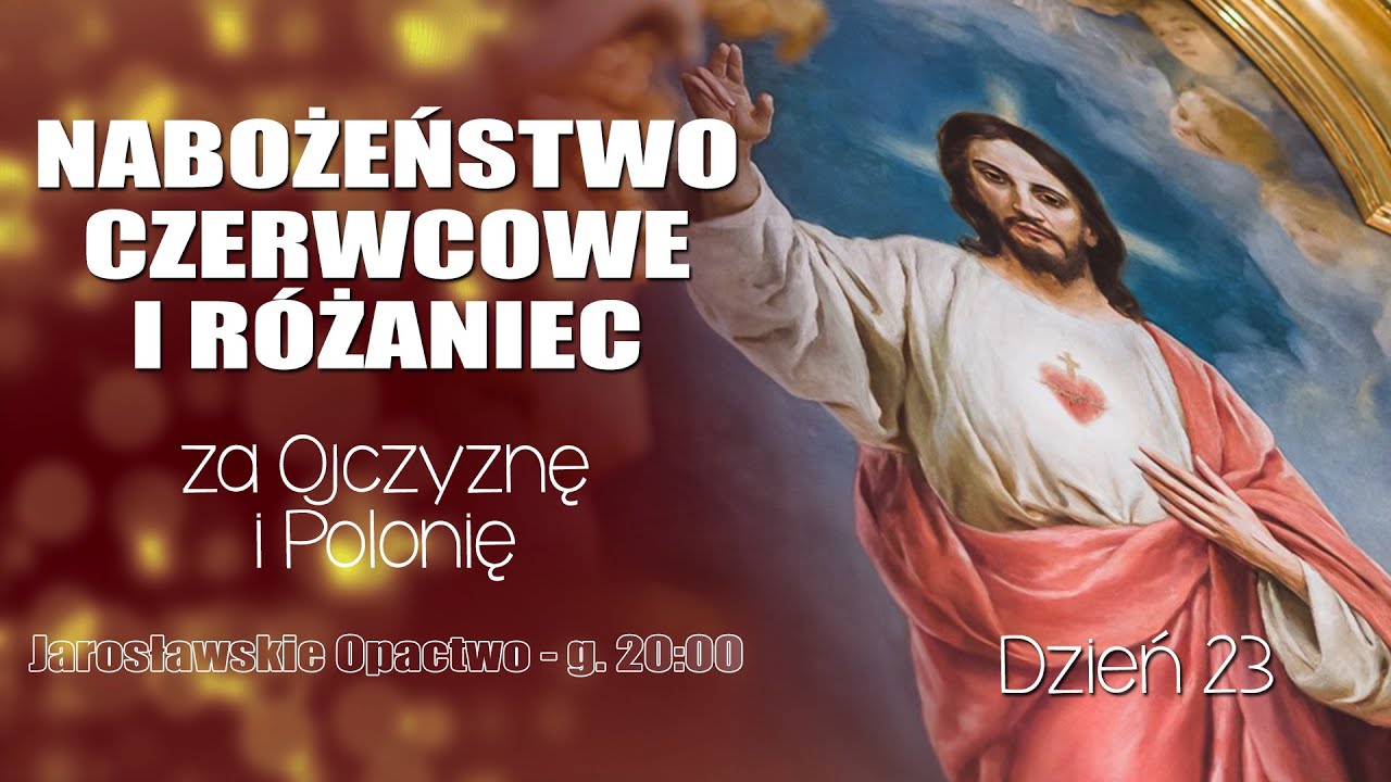 Nabożeństwo czerwcowe i Różaniec z Radiem FARA (piątek 23 czerwca 2023) #naŻywo