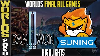 DWG vs SN Highlights ALL GAMES | GRAND FINAL Worlds 2020 Playoffs | Damwon Gaming vs Suning