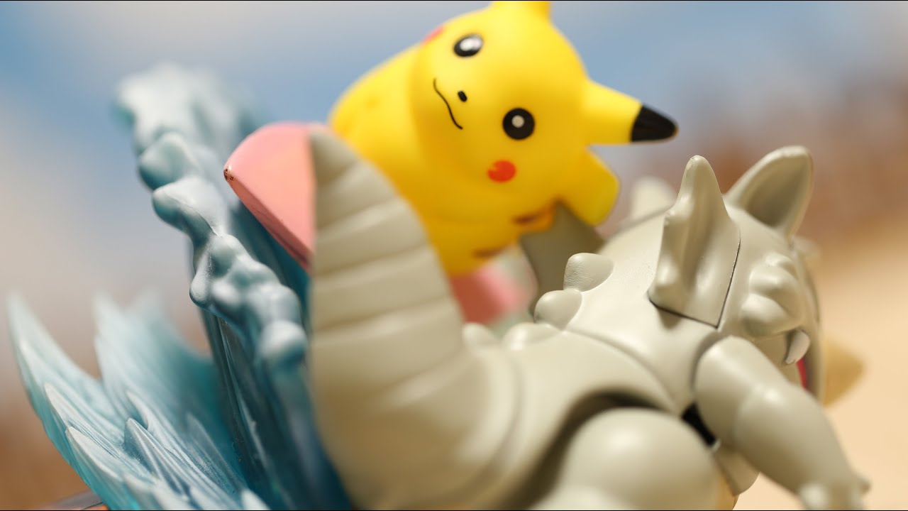 ポケモンキッズ なみのりピカチュウたんじょう コマ撮り Youtube